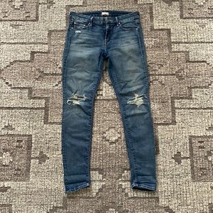 MOTHER The Looker Jeans in Songs of the Cowboy Wash